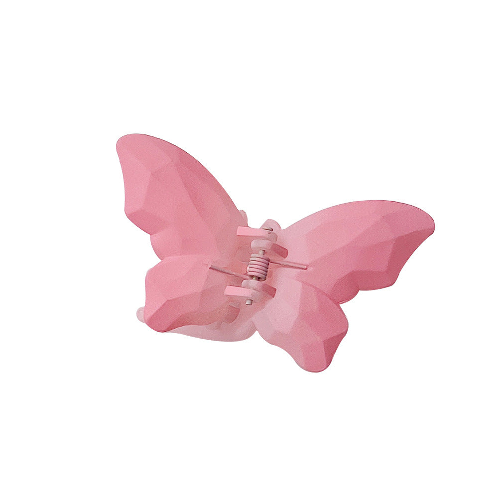 Wholesale Sakura Pink Gradient Butterfly Hair Clip